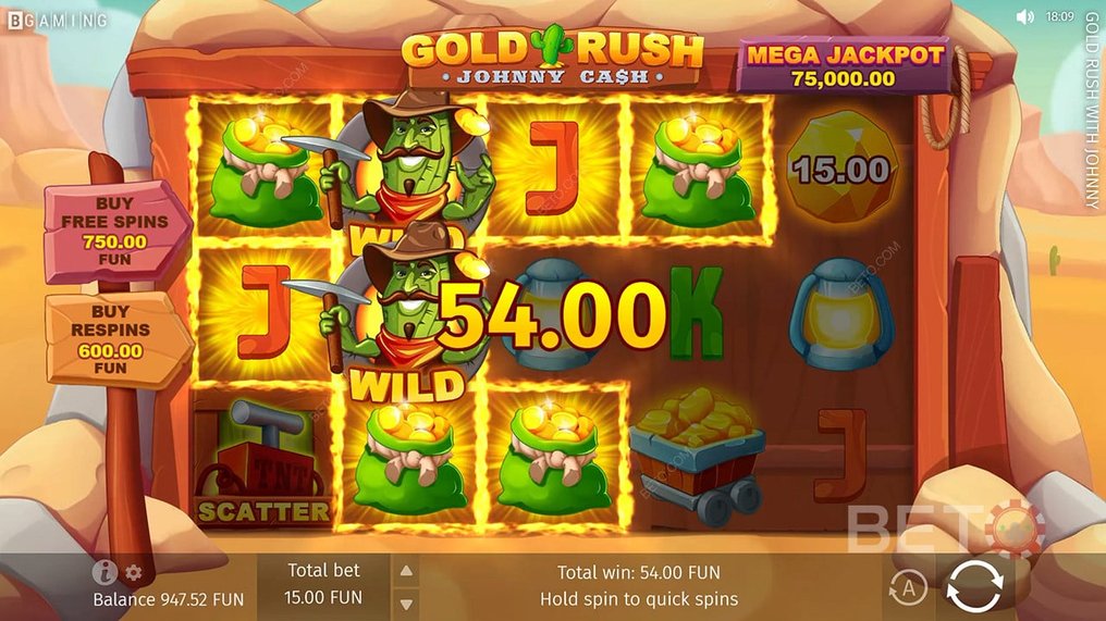 image Gold Rush with Johnny Cash Login