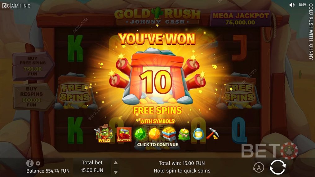 Gold Rush with Johnny Cash play